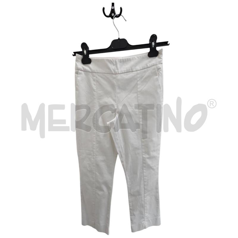 PANTALONE DONNA MARELLA BIANCO TG. 38 | Mercatino dell'Usato Salerno torrione 1