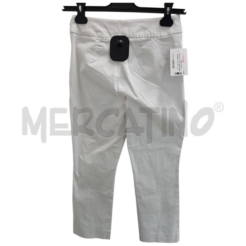 PANTALONE DONNA MARELLA BIANCO TG. 38 | Mercatino dell'Usato Salerno torrione 2