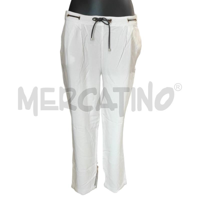 PANTALONE DONNA NUVOLA BIANCO CON ELASTICO TG. 48  | Mercatino dell'Usato Salerno torrione 1