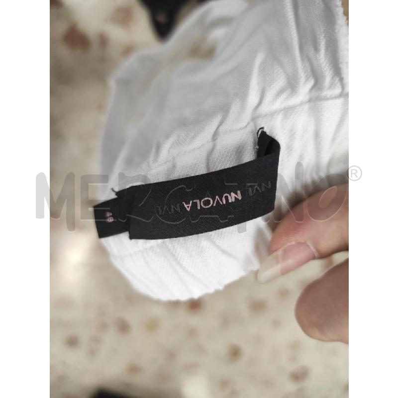 PANTALONE DONNA NUVOLA BIANCO CON ELASTICO TG. 48  | Mercatino dell'Usato Salerno torrione 3
