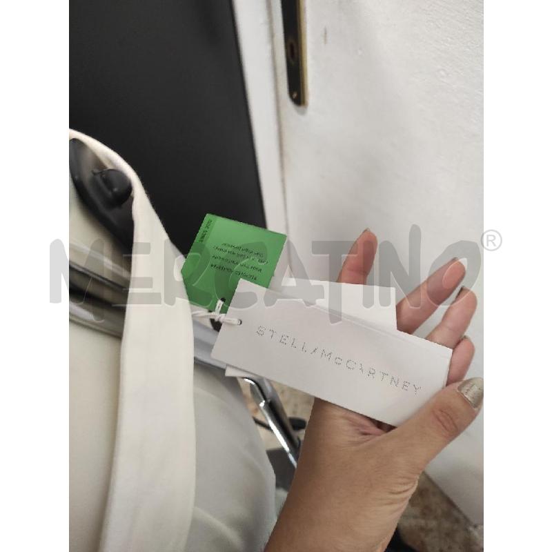 PANTALONE DONNA STELLA MCCARTNEY BIANCO TG. 40 | Mercatino dell'Usato Salerno torrione 2