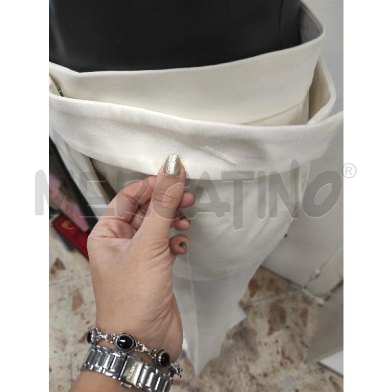 PANTALONE DONNA STELLA MCCARTNEY BIANCO TG. 40 | Mercatino dell'Usato Salerno torrione 3