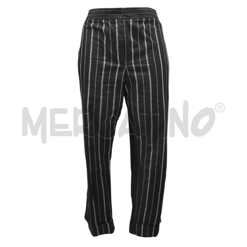 PANTALONE DONNA TOMMY HILFIGER BLU GESSATO TG. XL | Mercatino dell'Usato Salerno torrione 1