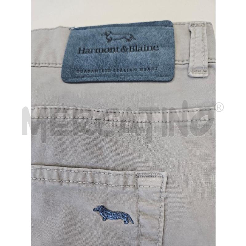 PANTALONE UOMO HARMONT & BLAINE GRIGIO CHIARO TG.56 | Mercatino dell'Usato Salerno torrione 3