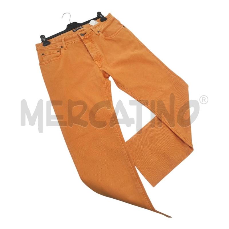 PANTALONE UOMO VILEBRIQUINN ARANCIO TG. 47 | Mercatino dell'Usato Salerno torrione 1