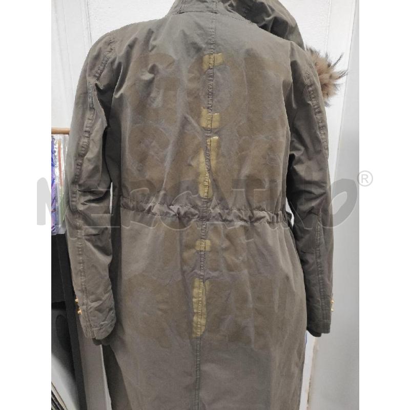 PARKA DONNA AKTUAL VERDE MILITARE INTERNO RIMOVIBILE TG. S | Mercatino dell'Usato Salerno torrione 2