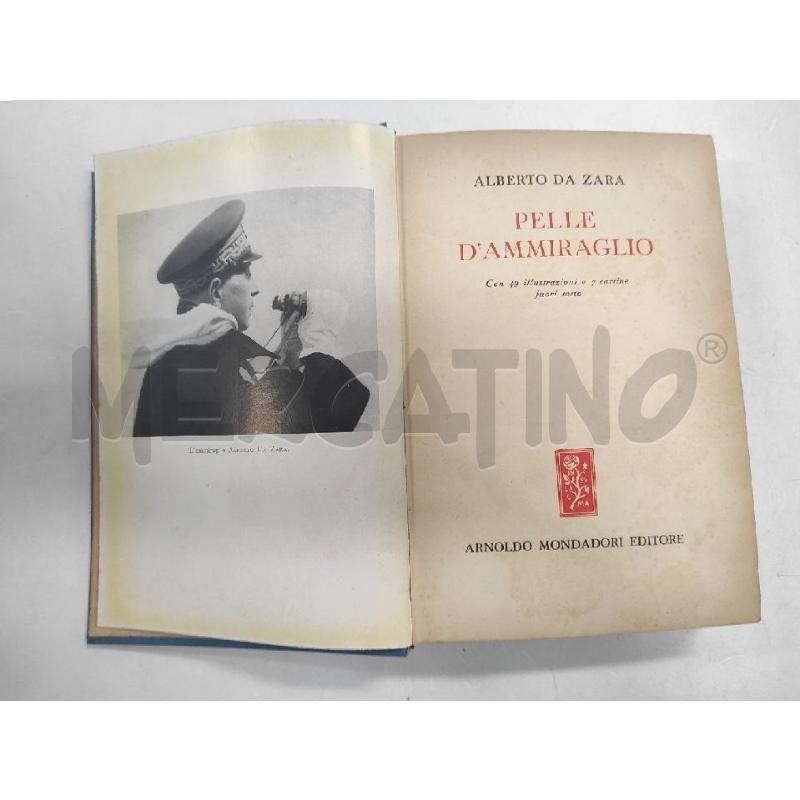 PELLE D'AMMIRAGLIO A. DA ZARA PRIMA EDIZIONE 1949 | Mercatino dell'Usato Salerno torrione 2