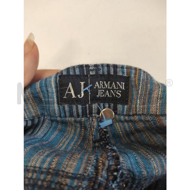 PINOCCHIETTO DONNA ARMANI BLU RIGHE BEIGE AZZURRE TG.28 | Mercatino dell'Usato Salerno torrione 2