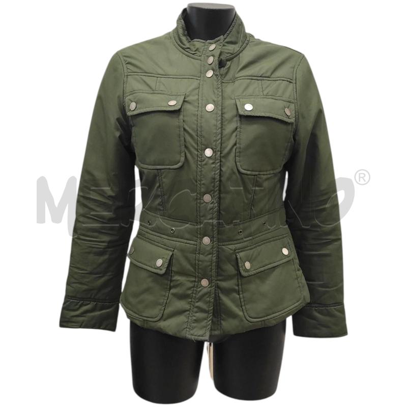 PIUMINO DONNA CAMOMILLA VERDE BOTTONI TG. 46 | Mercatino dell'Usato Salerno torrione 1