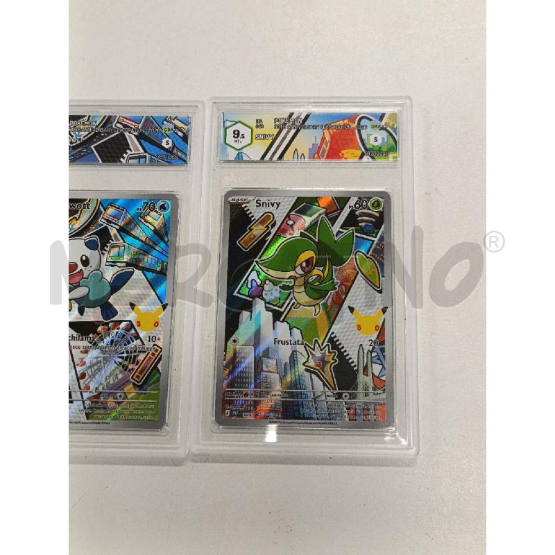 POKEMON CARTE TEPIG OSHAWOTT SNIVY COMPAGNI D'AVVENTURE GRAAD | Mercatino dell'Usato Salerno torrione 2
