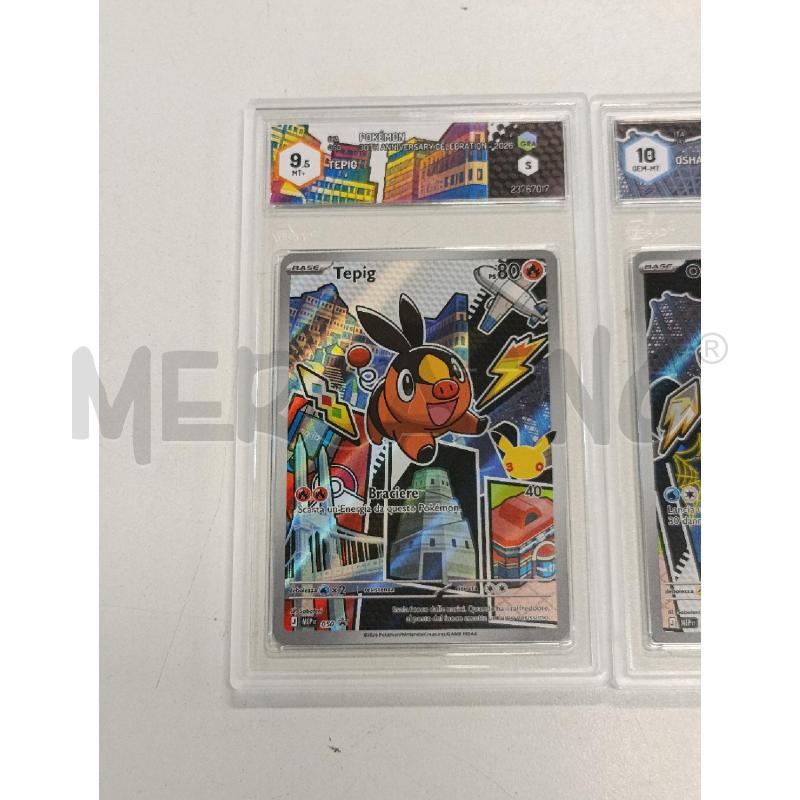 POKEMON CARTE TEPIG OSHAWOTT SNIVY COMPAGNI D'AVVENTURE GRAAD | Mercatino dell'Usato Salerno torrione 4