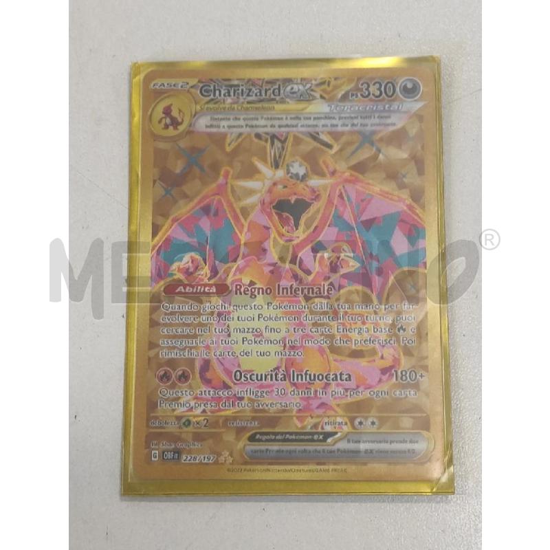 POKEMON CHARIZARD SECRET OSSIDIANA INFUOCATA  | Mercatino dell'Usato Salerno torrione 1