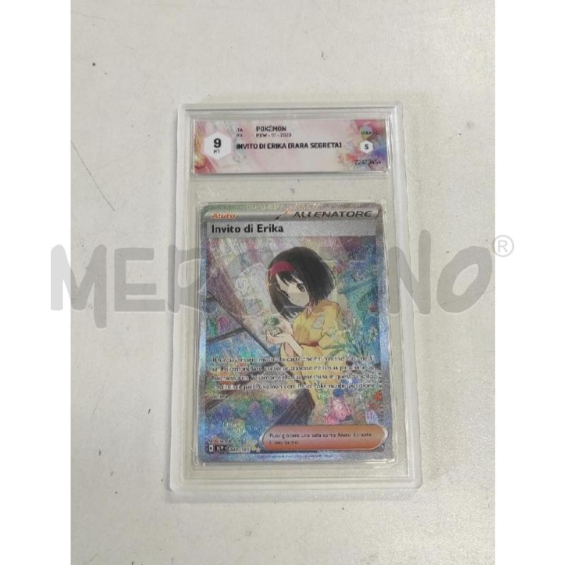 POKEMON INVITO DI ERICA ILLUSTRAZIONE SPECIALE 151 GRAAD 9  | Mercatino dell'Usato Salerno torrione 1