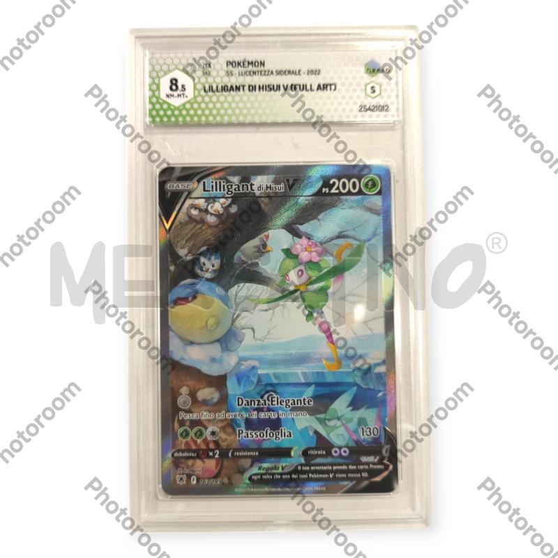 POKEMON LILLIGANT DI HISUI V ALTERNATIVA GRAAD 8.5 | Mercatino dell'Usato Salerno torrione 1