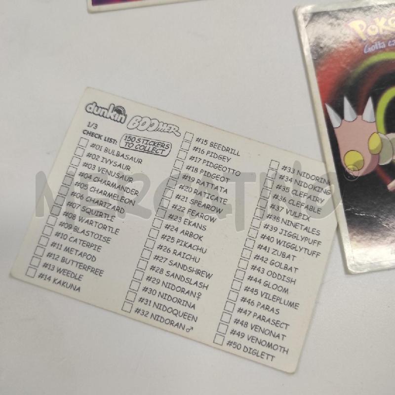 POKEMON LOTTO CARTE DUNKIN BOOMER | Mercatino dell'Usato Salerno torrione 5