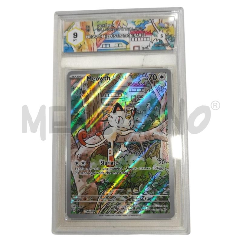 POKEMON MEOWTH AR FIAMME SPETTRALI GRAAD 9 | Mercatino dell'Usato Salerno torrione 1