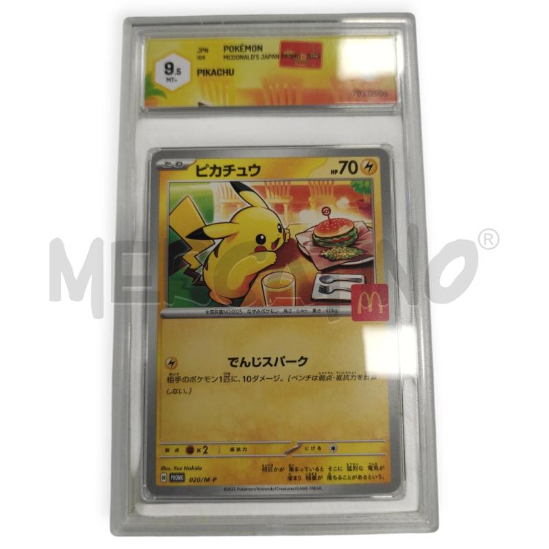 POKEMON PIKACHU MC DONALD PROMO 2025 JAP GRAAD 9.5 | Mercatino dell'Usato Salerno torrione 1