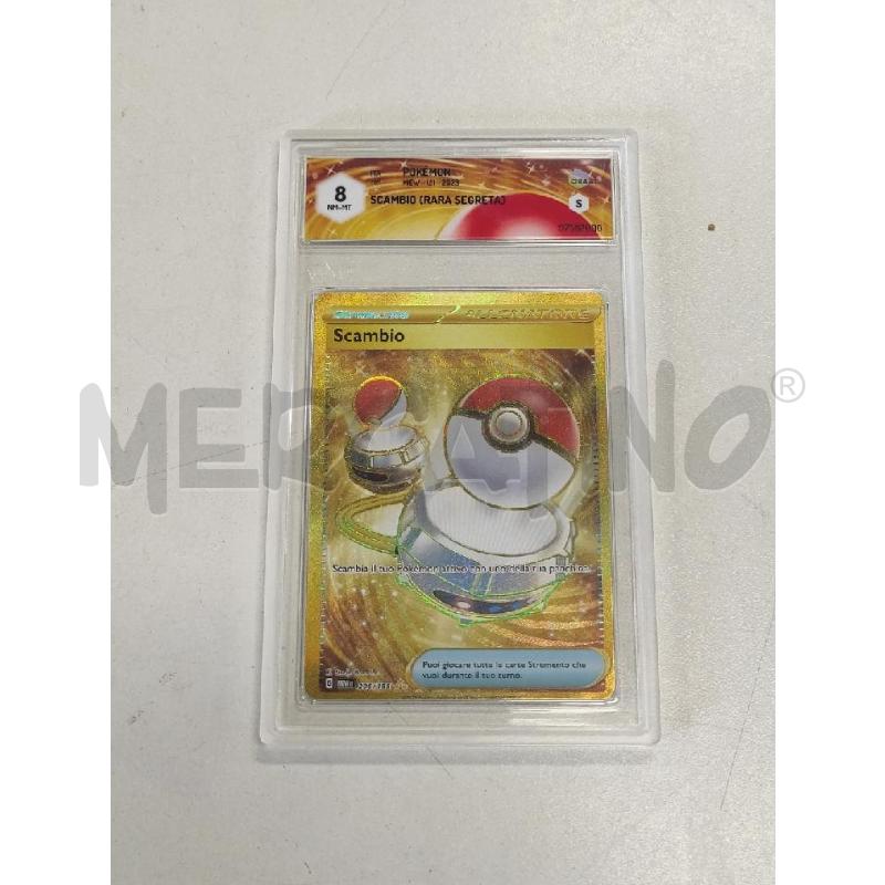 POKEMON SCAMBIO 151 SECRET GRAAD 8  | Mercatino dell'Usato Salerno torrione 1