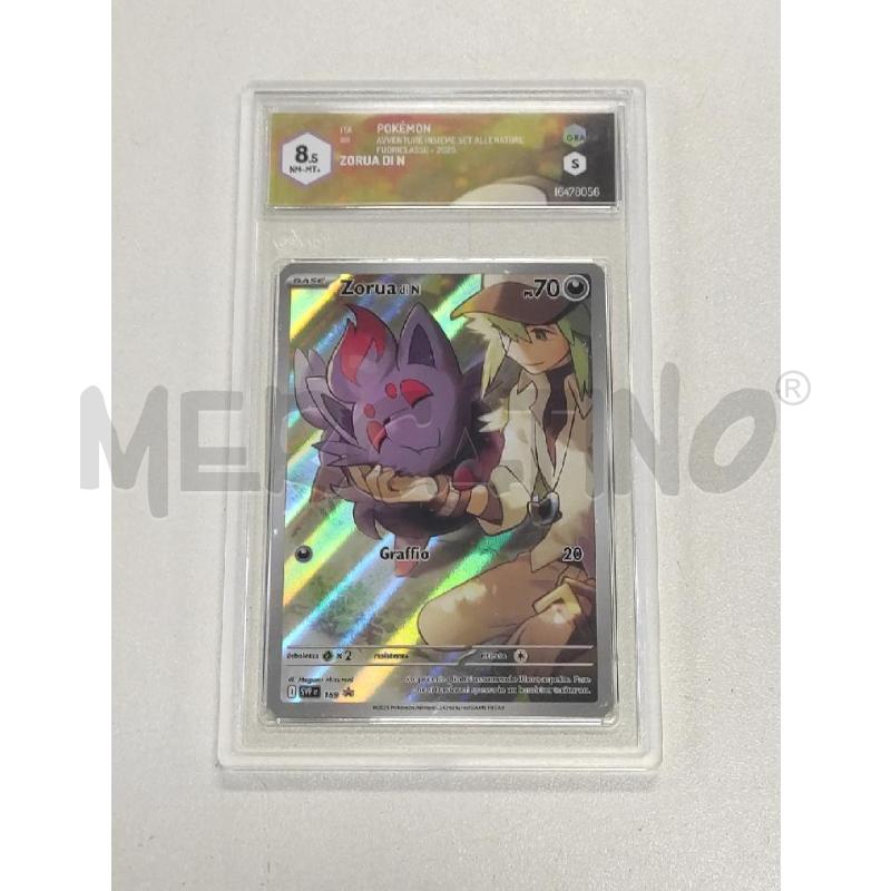 POKEMON ZORUA DI N GRAAD 8.5 | Mercatino dell'Usato Salerno torrione 1