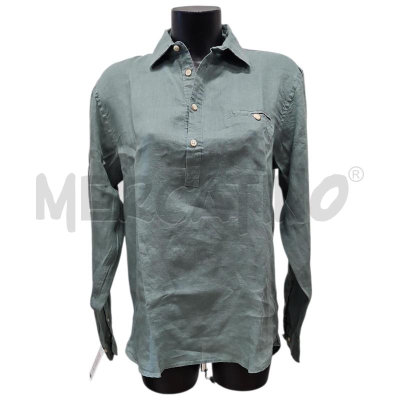 POLO UOMO SONNY BONO GRIGIO VERDE TG. S LINO  | Mercatino dell'Usato Salerno torrione 1