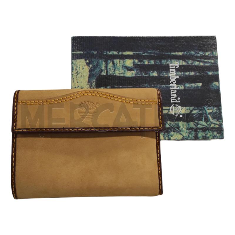 PORTA FOGLIO TIMBERLAND OCRA SCAMOSCIATO IN SCATOLA | Mercatino dell'Usato Salerno torrione 1