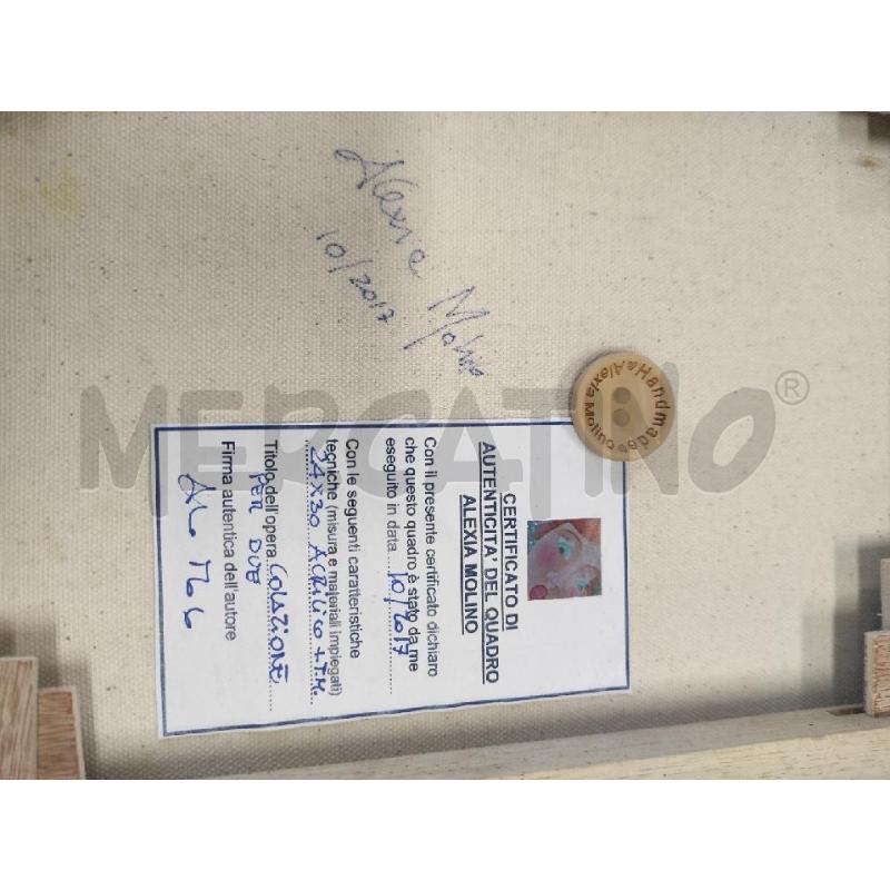 QUADRO ALEXIA MOLINO COLAZIONE PER DUE  | Mercatino dell'Usato Salerno torrione 3