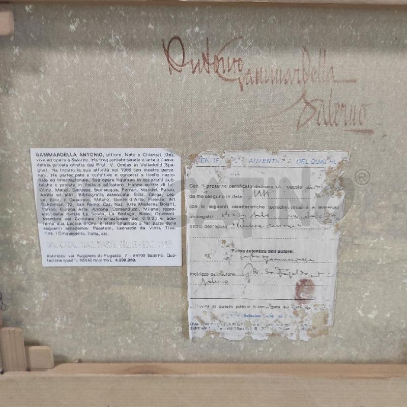 QUADRO ANTONIO GAMMARDELLA ACQUERELLO  40X 30 | Mercatino dell'Usato Salerno torrione 3