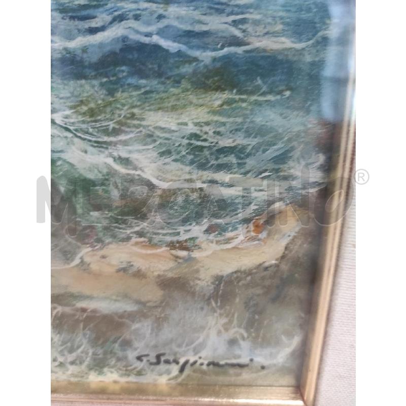 QUADRO CARLO SANGIOVANNI MARINA CON ISCHIA | Mercatino dell'Usato Salerno torrione 2