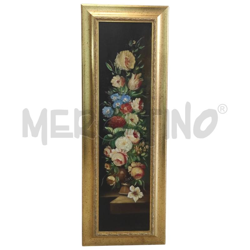 QUADRO CICAS FIORI 20X80 CERTIFICATO | Mercatino dell'Usato Salerno torrione 1