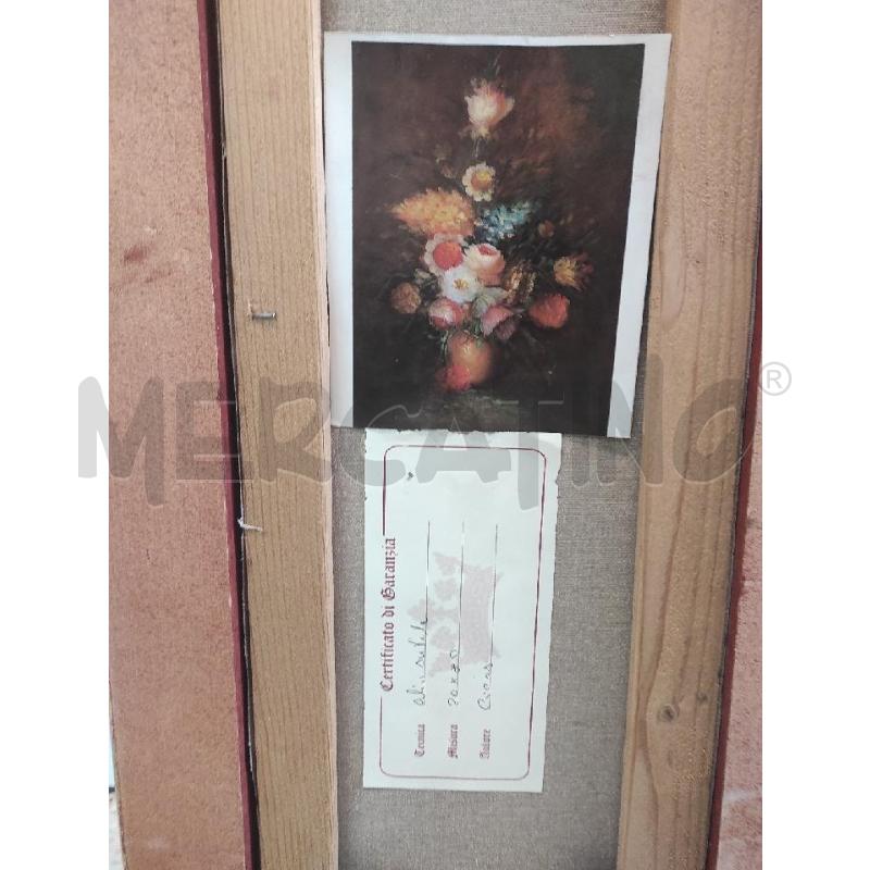 QUADRO CICAS FIORI 20X80 CERTIFICATO | Mercatino dell'Usato Salerno torrione 4