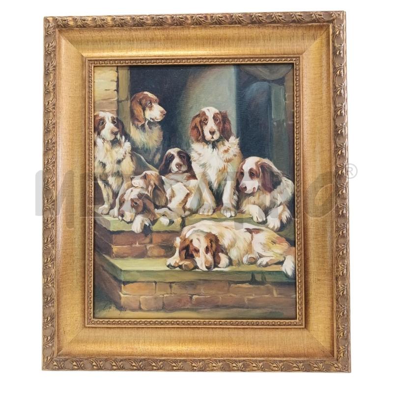 QUADRO CIRO DE RIENZI CAGNOLINI  | Mercatino dell'Usato Salerno torrione 1