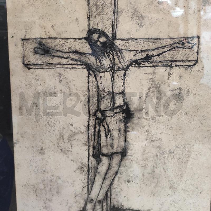QUADRO CROCEFISSO CHINA I. DI LORENZO | Mercatino dell'Usato Salerno torrione 3