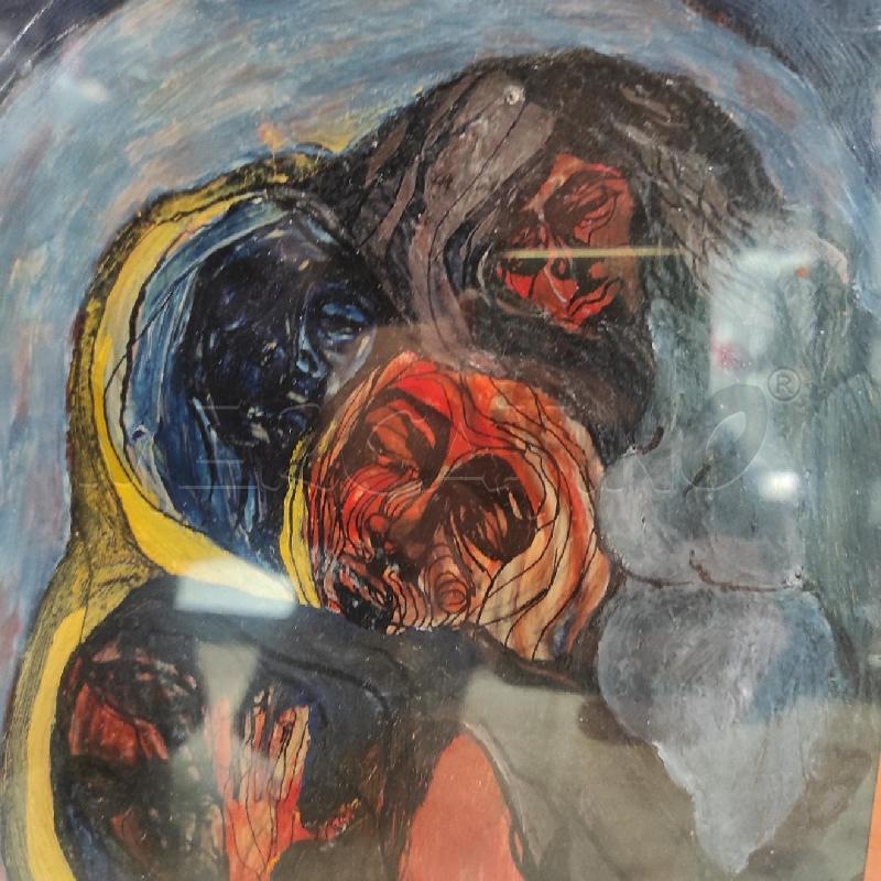 QUADRO FLORINDA QUILIANO 1976 ABBRACCIO | Mercatino dell'Usato Salerno torrione 2