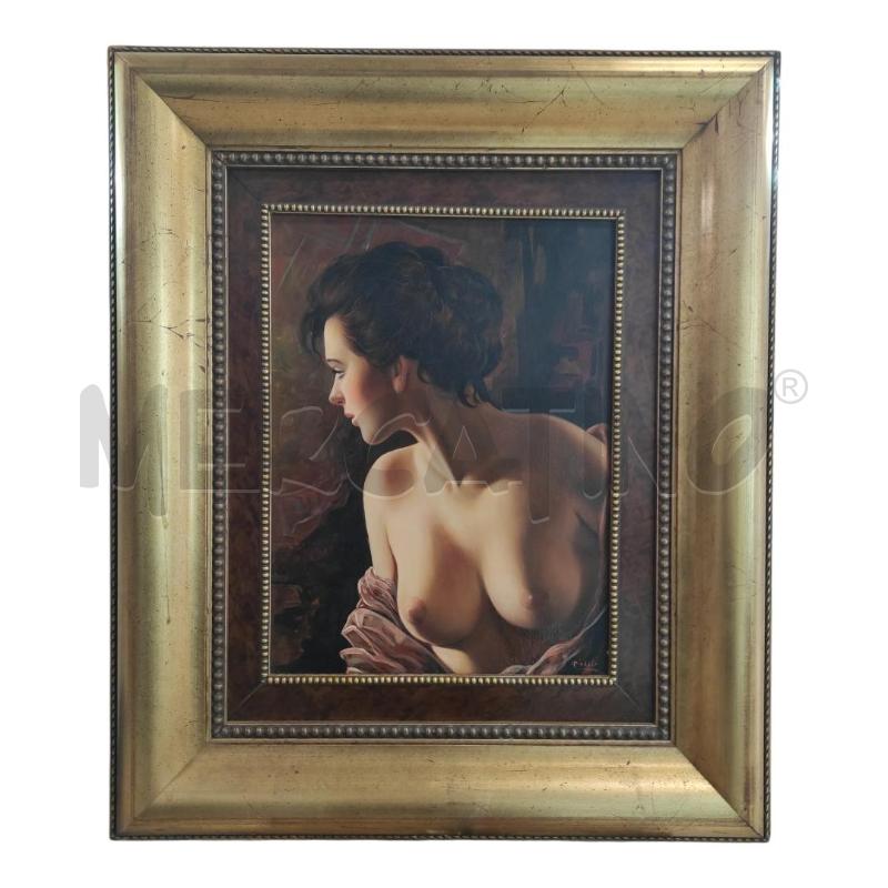 QUADRO PASQUALE PICAZIO NUDO DONNA | Mercatino dell'Usato Salerno torrione 1