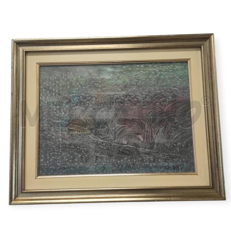 QUADRO RARITÀ CON TONALITÀ BLU VIOLA | Mercatino dell'Usato Salerno torrione 1
