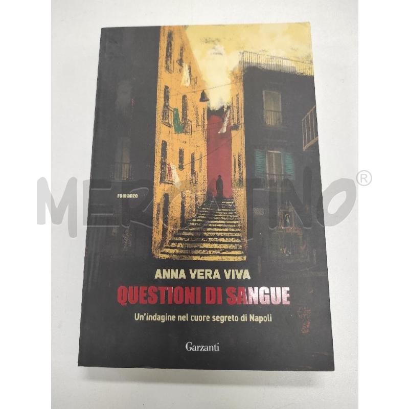 QUESTIONI DI SANGUE - ANNA VERA VIVA | Mercatino dell'Usato Salerno torrione 1