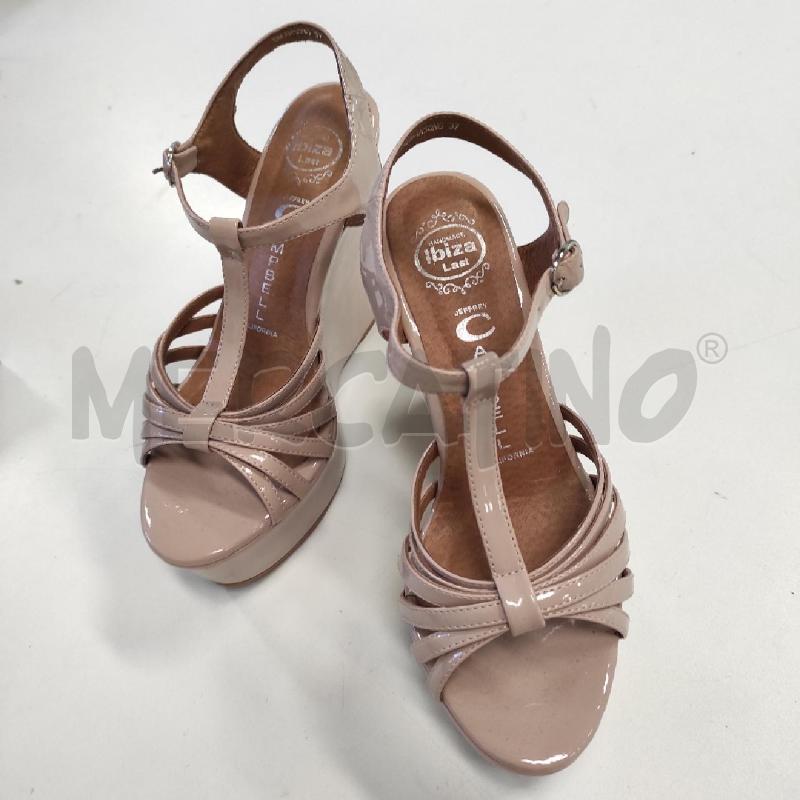 SANDALI ZEPPA JEFFREY CAMPBELL ROSA LACCATO TG. 37  | Mercatino dell'Usato Salerno torrione 2
