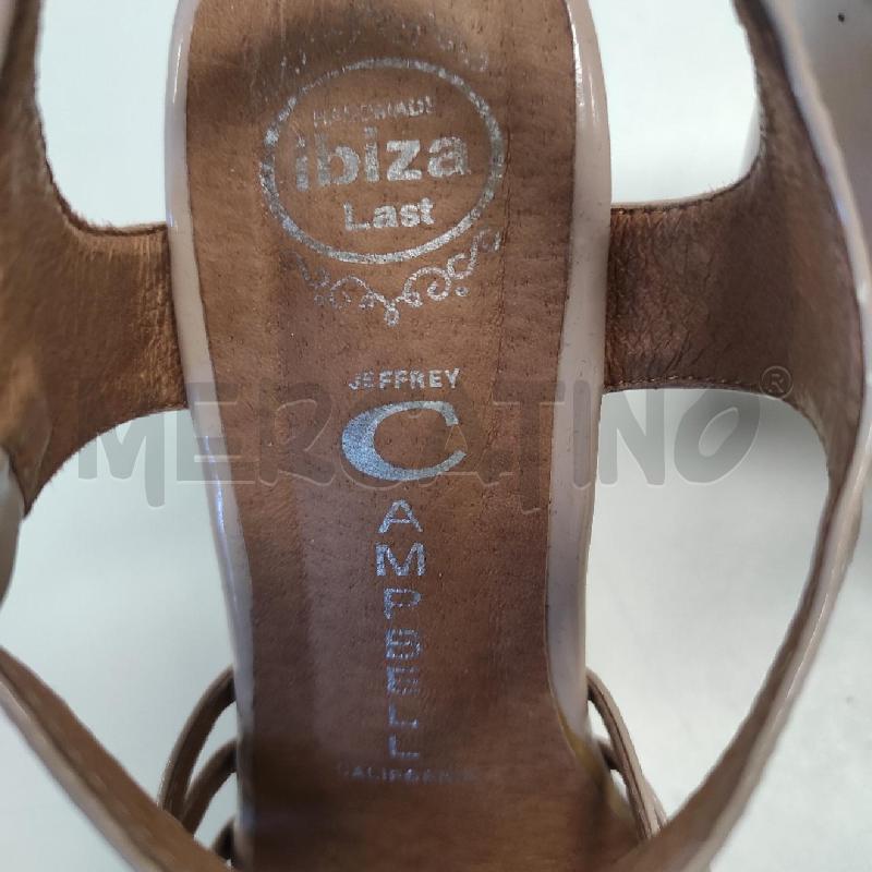 SANDALI ZEPPA JEFFREY CAMPBELL ROSA LACCATO TG. 37  | Mercatino dell'Usato Salerno torrione 4