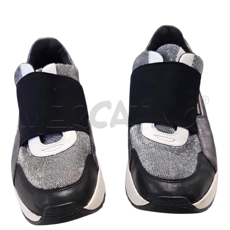 SCARPE DONNA MICHAEL KORS ARGENTO NERE 38,5 | Mercatino dell'Usato Salerno torrione 2