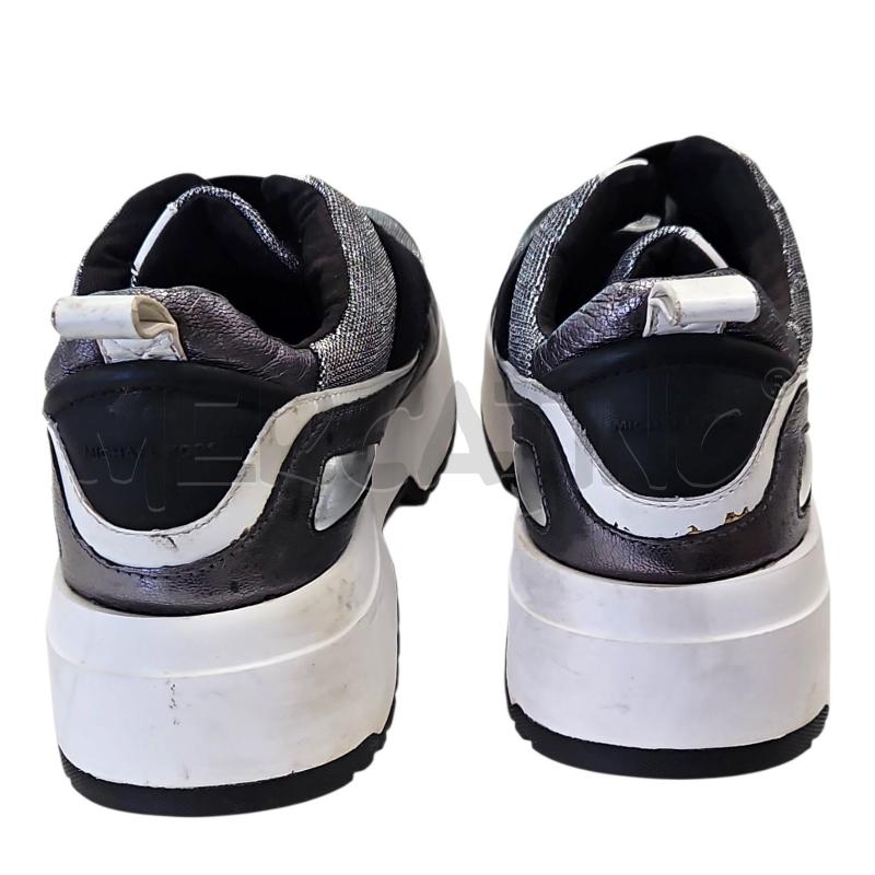 SCARPE DONNA MICHAEL KORS ARGENTO NERE 38,5 | Mercatino dell'Usato Salerno torrione 3