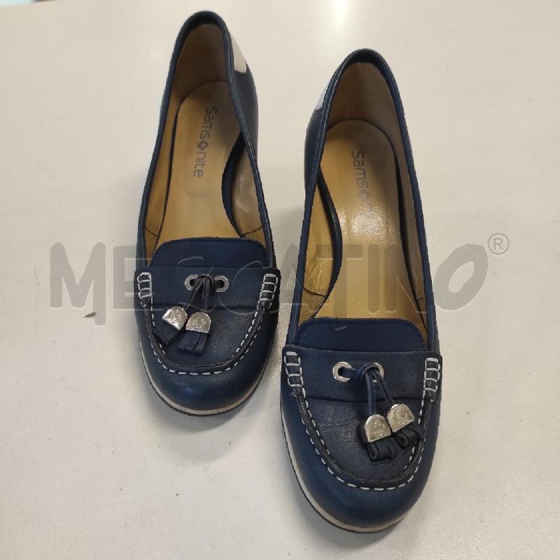 SCARPE DONNA SAMSONITE BLU FRANCESINA TG. 37 | Mercatino dell'Usato Salerno torrione 2