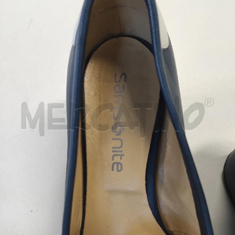 SCARPE DONNA SAMSONITE BLU FRANCESINA TG. 37 | Mercatino dell'Usato Salerno torrione 3