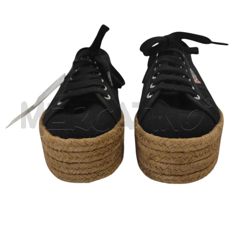 SCARPE DONNA SUPERGA TELA NERE PLATFORM ROPE TG.38 | Mercatino dell'Usato Salerno torrione 2