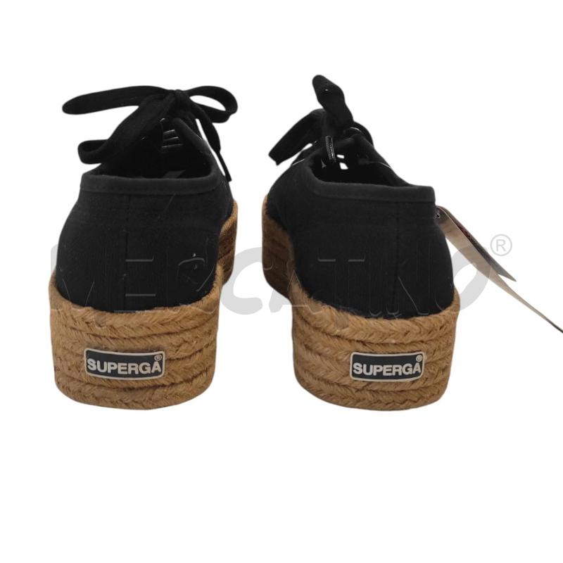 SCARPE DONNA SUPERGA TELA NERE PLATFORM ROPE TG.38 | Mercatino dell'Usato Salerno torrione 3