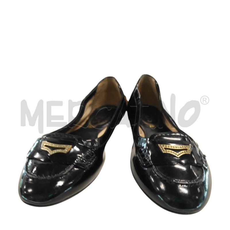 SCARPE DONNA TOD'S BALLERINE NERE LUCIDE TG. 37 | Mercatino dell'Usato Salerno torrione 1