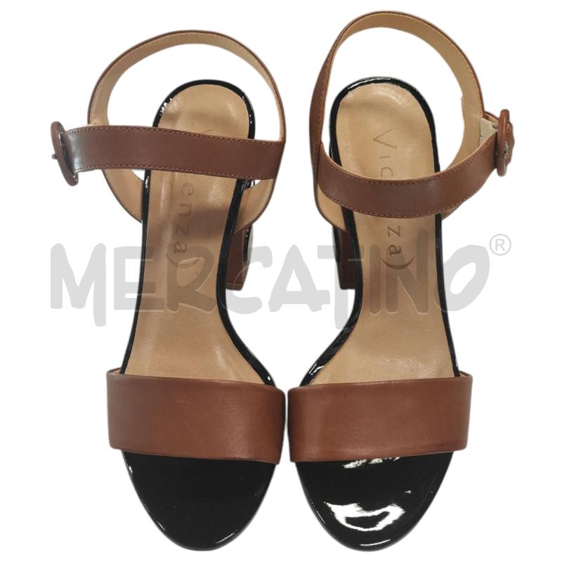 SCARPE DONNA VICENZA NERE MARRONI TG. 39 | Mercatino dell'Usato Salerno torrione 2