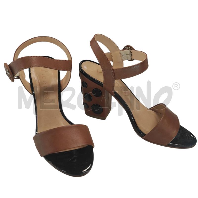 SCARPE DONNA VICENZA NERE MARRONI TG. 39 | Mercatino dell'Usato Salerno torrione 3
