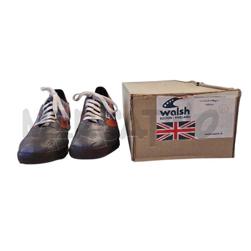 SCARPE DONNA WALSH GRIGIO ARANCIO TUTTA PELLE TG 39 | Mercatino dell'Usato Salerno torrione 2