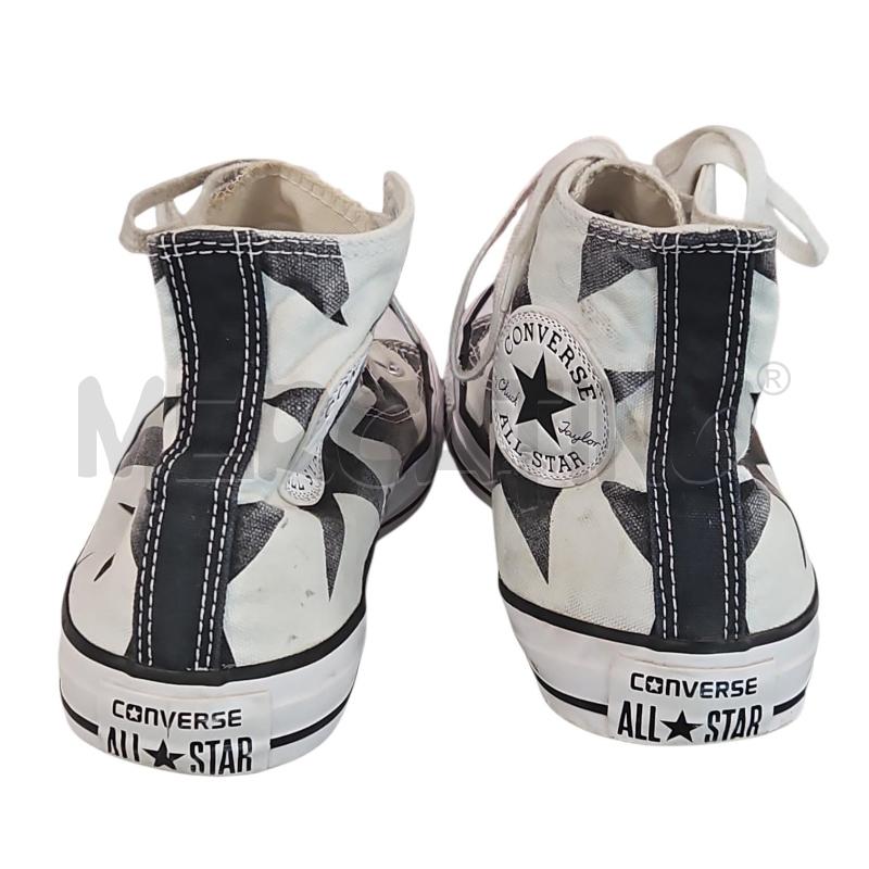 SCARPE D SNEAKERS CONVERSE STELLE BIA GRIGIE TG 38 | Mercatino dell'Usato Salerno torrione 3