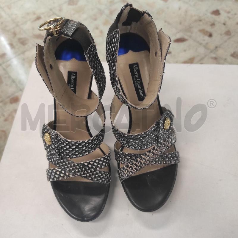 SCARPE TACCHI ALBERTO GUARDIANI STAMPA PITONE TG. 37 | Mercatino dell'Usato Salerno torrione 2